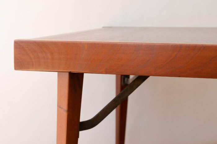 1950s edmond spence walnut dining table 0720