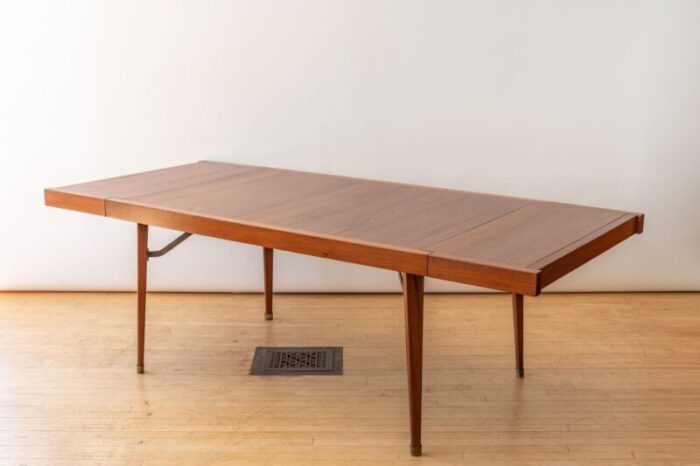 1950s edmond spence walnut dining table 1773