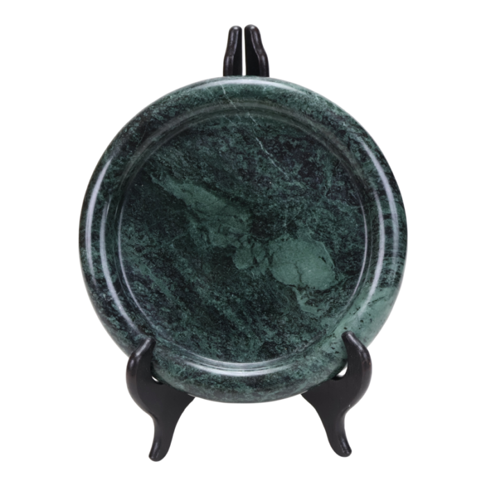 1990s green marble tray 1588