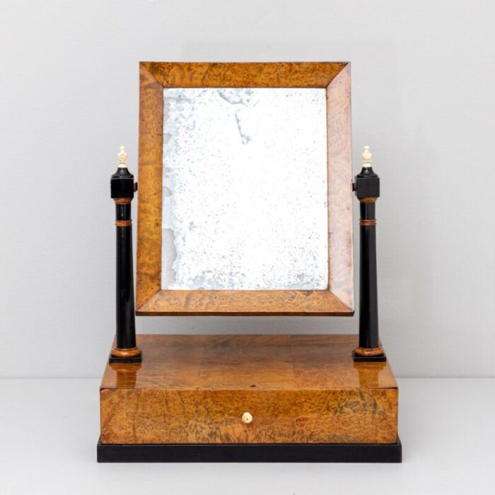 19th century biedermeier vanity mirror 2