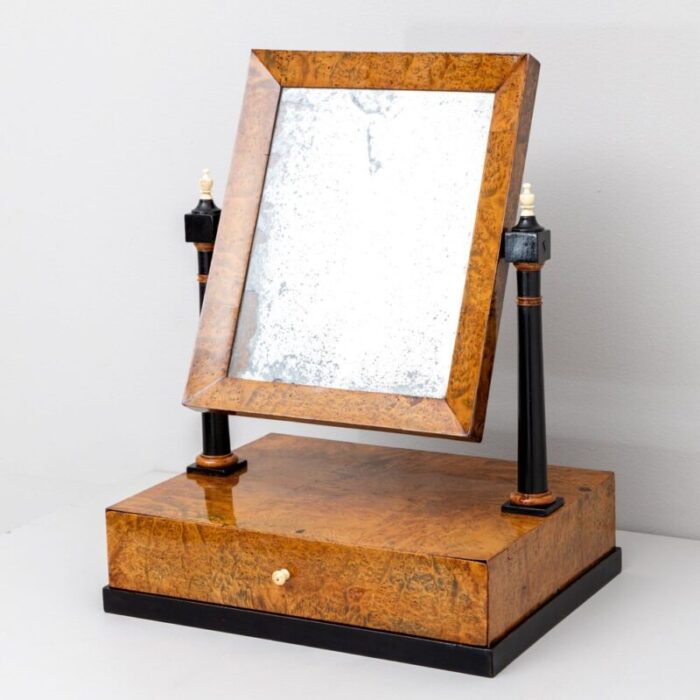 19th century biedermeier vanity mirror 3