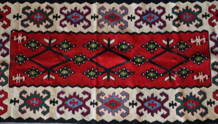 20th century handmade rug 2