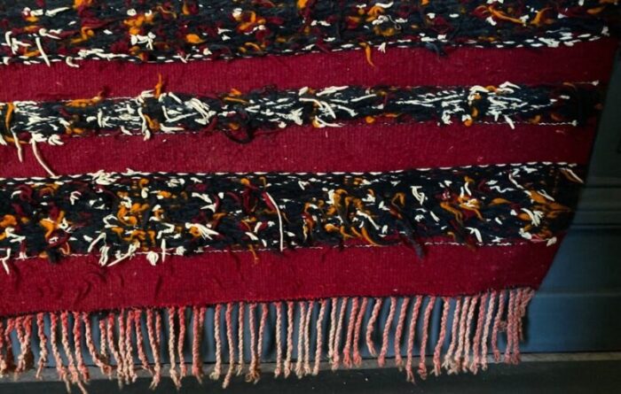 20th century handmade rug or tapestry 11