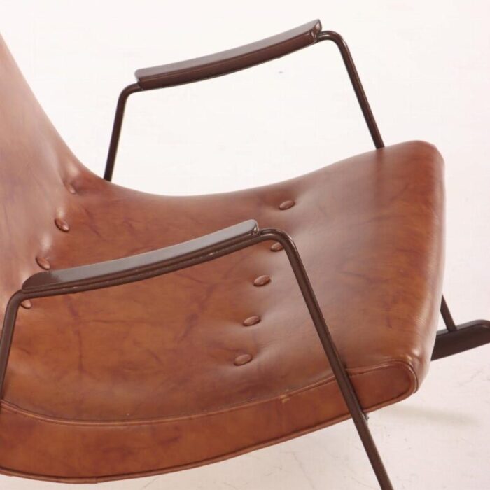 a mid century modern ozzy rocking chair by milo baughman for thayer coggin 1717