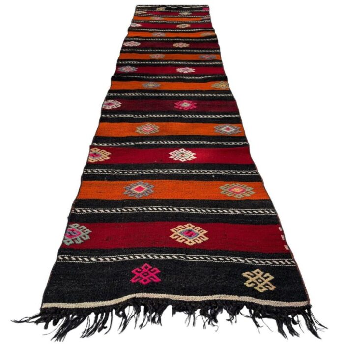 anatolian turkish traditional kilim runner 1