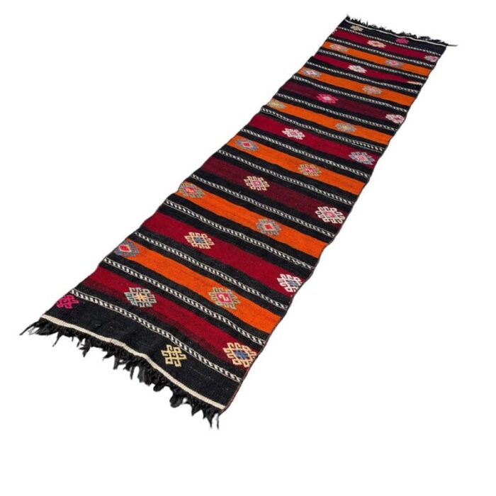 anatolian turkish traditional kilim runner 6