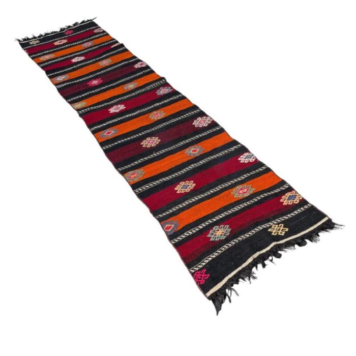 anatolian turkish traditional kilim runner 9