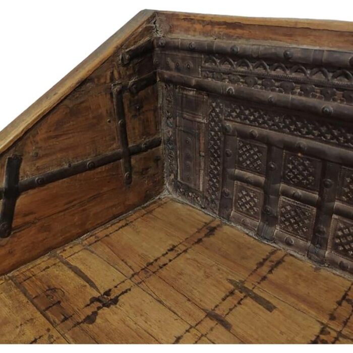 antique anglo indian bridal chest 6961