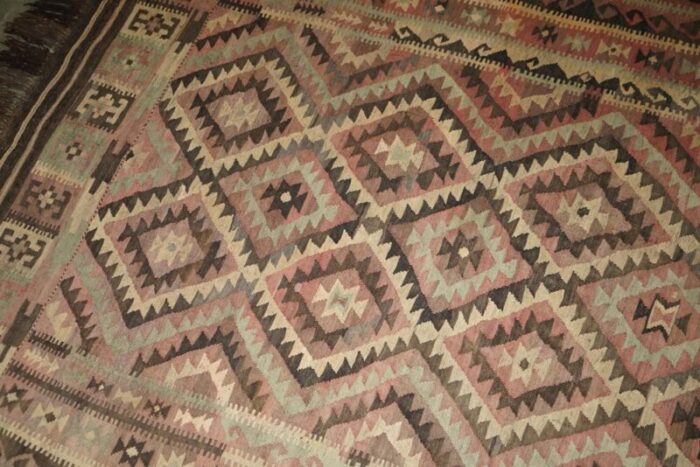 antique aztec kilim rug from libertys london 1989 11