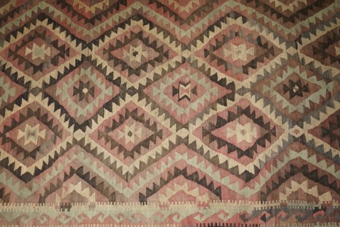 antique aztec kilim rug from libertys london 1989 12