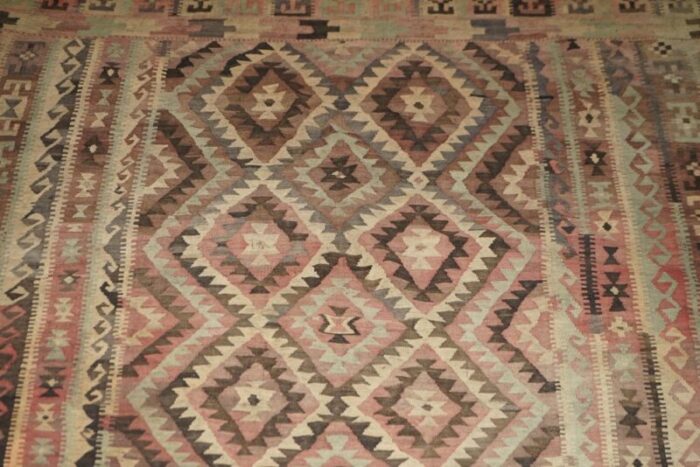 antique aztec kilim rug from libertys london 1989 5