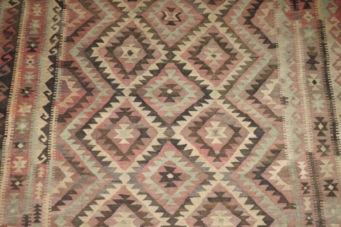 antique aztec kilim rug from libertys london 1989 6