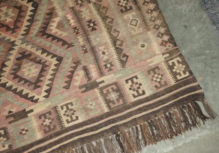 antique aztec kilim rug from libertys london 1989 9