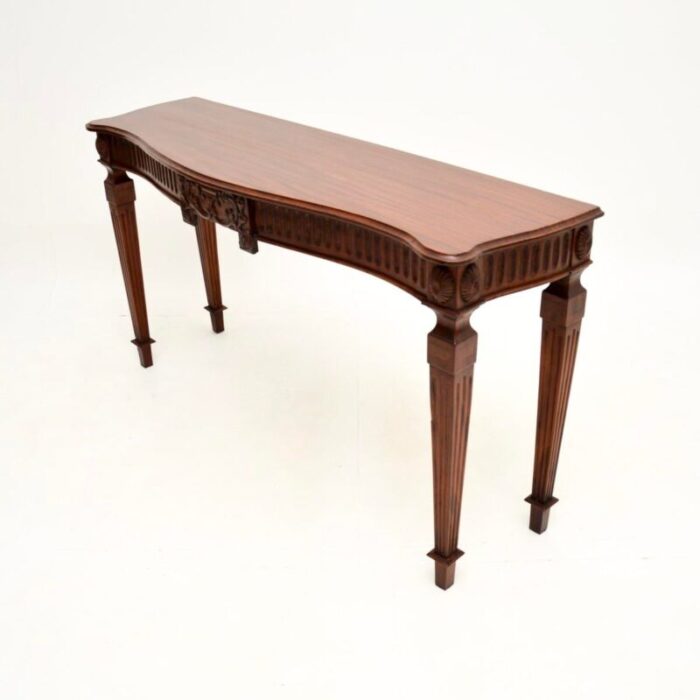 antique edwardian console table 1900 4409