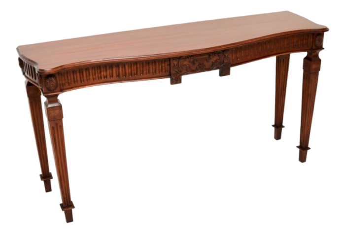 antique edwardian console table 1900 4653