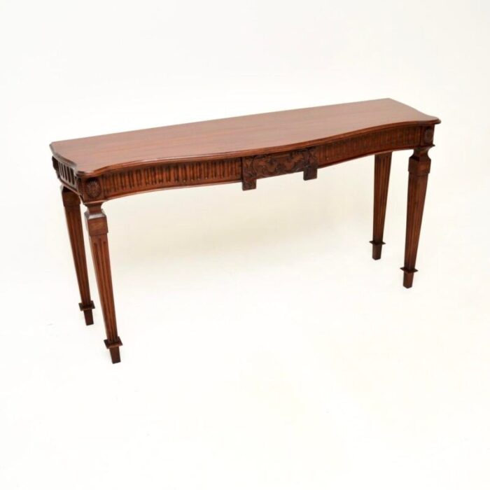 antique edwardian console table 1900 8125