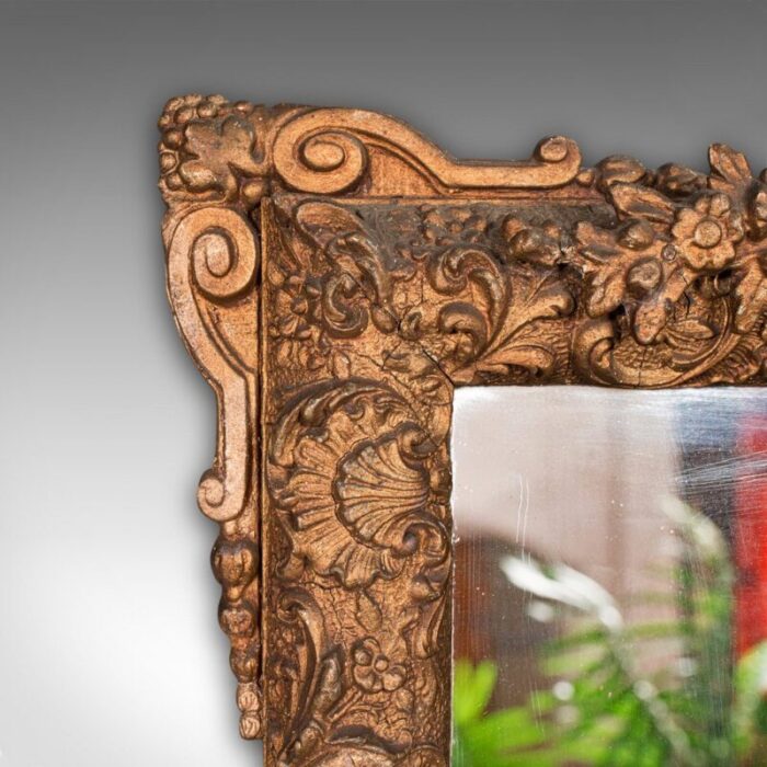 antique italian regency wall mirror 5