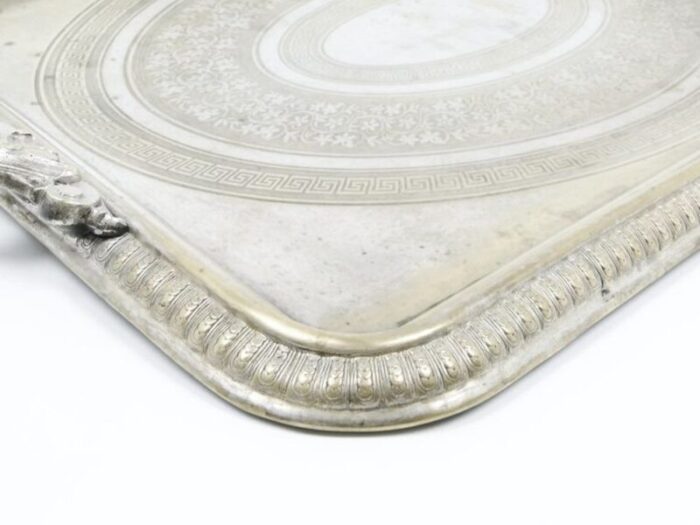 antique polish guilloshed tray from bros buch 1890s 2