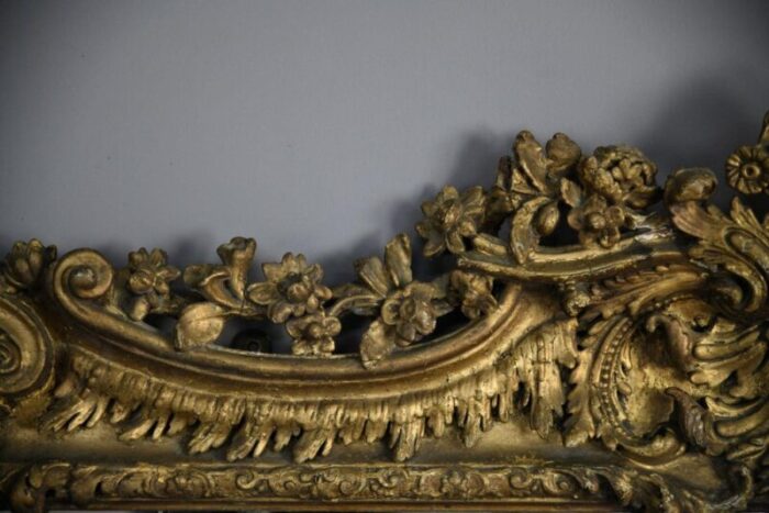 antique rococo style mirror 6