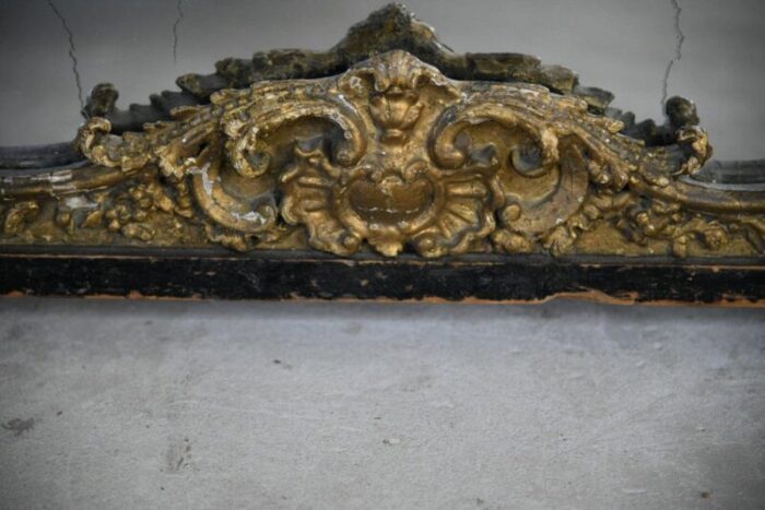 antique rococo style mirror 8