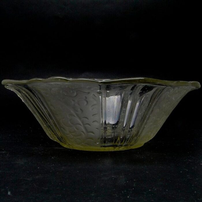 art deco bowl attributed to krosno glassworks 3