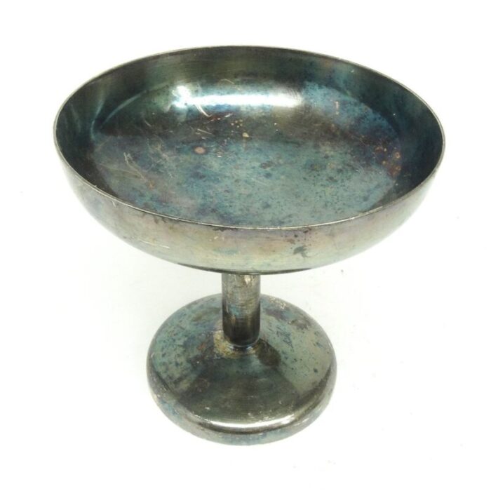 art deco bowl on stand usrr 1950s 5 1