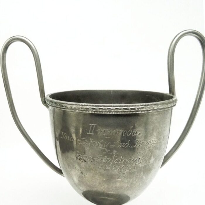 art deco polish winner cup from henneberg bros 1930s 13