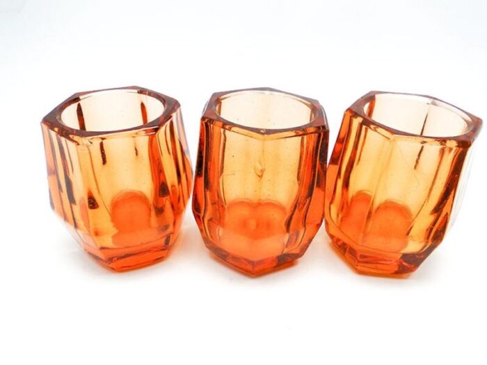 art deco vodka shots 1930s set of 5 6 1