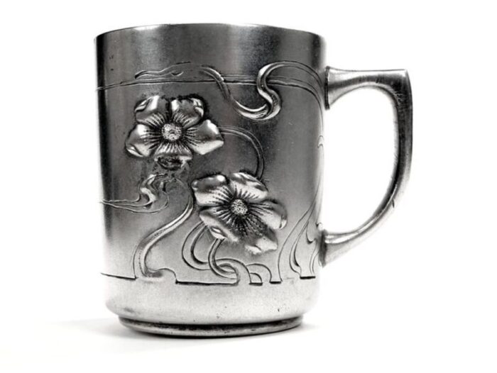 art nouveau cup from plewkiewicz poland 1900s 1