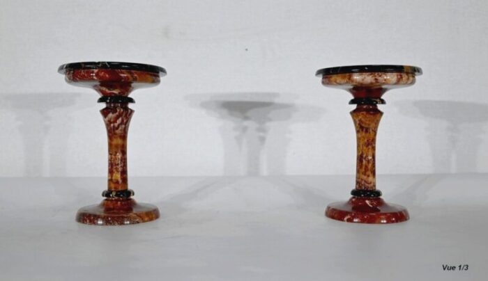 art nouveau mantelpiece late 19th century set of 3 22