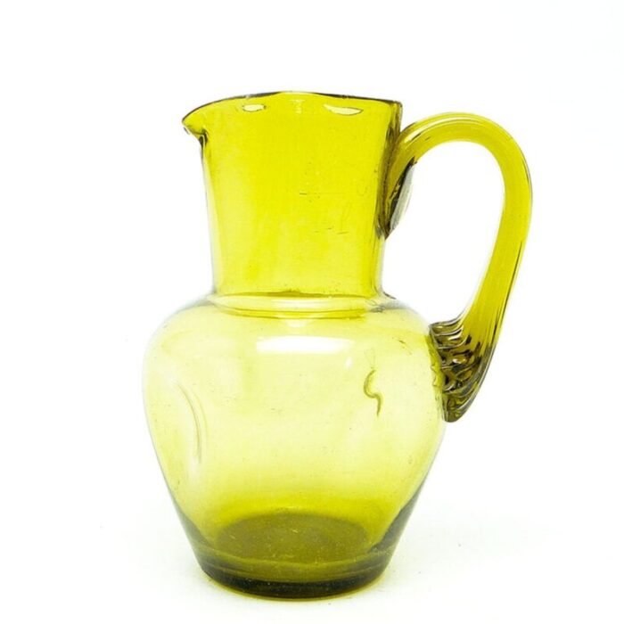 art nouveau milk jug attributed to cramberry glass united kingdom 1900s 1