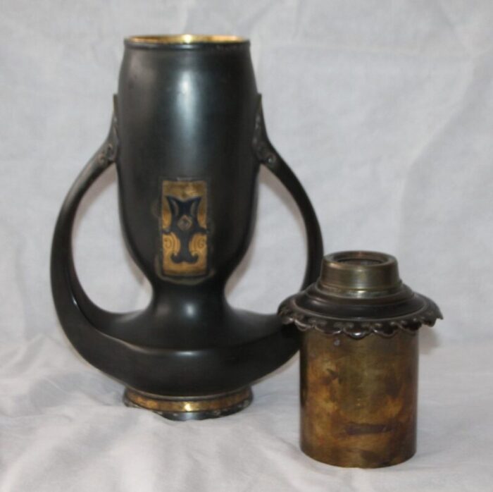 art nouveau neoclassical bronze vase from christofle 1890s 10