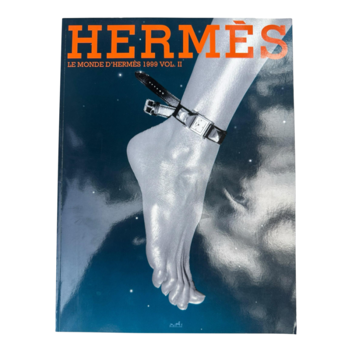 authentic original collectors hermes advertisement catalog 1999 vol ii art fashion luxury decor coffee table book 2688