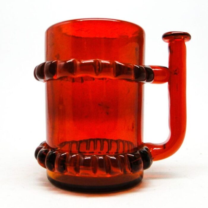 beer cup by j sluczan orkusz for krakow institute of glass poland 1970s 1 1