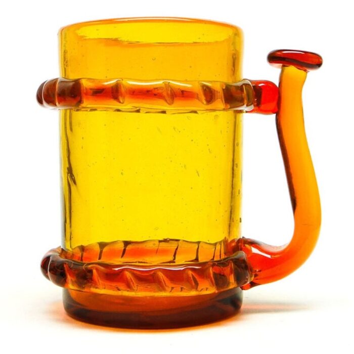 beer cup by j sluczan orkusz for krakow institute of glass poland 1970s 3 2