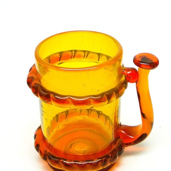 beer cup by j sluczan orkusz for krakow institute of glass poland 1970s 4 2