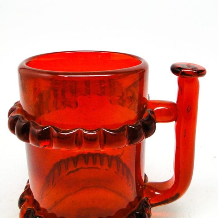 beer cup by j sluczan orkusz for krakow institute of glass poland 1970s 7 1