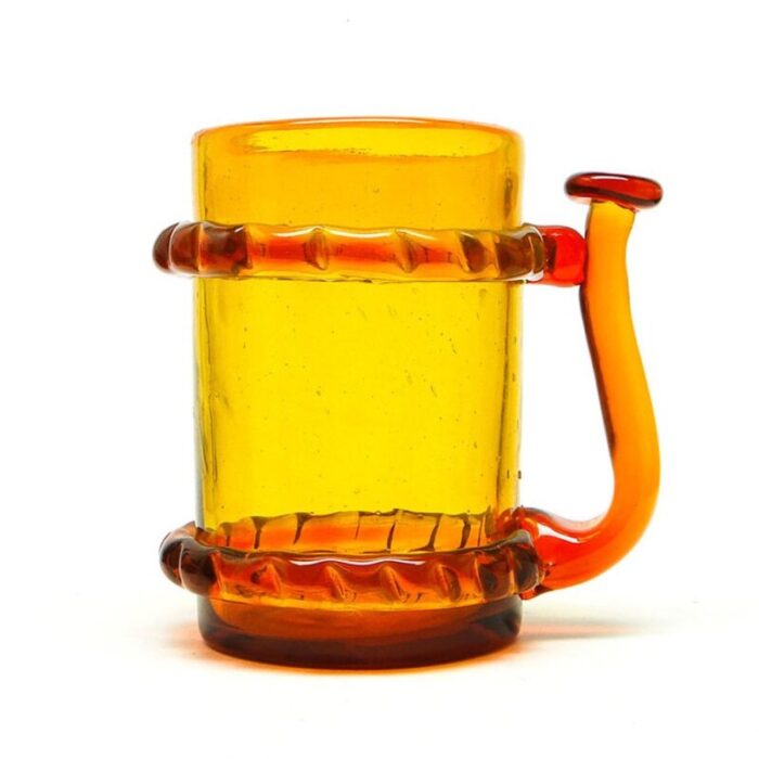 beer cup by j sluczan orkusz for krakow institute of glass poland 1970s 8 1