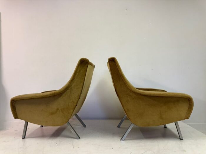 belgian armchairs 1960s set of 2 4520