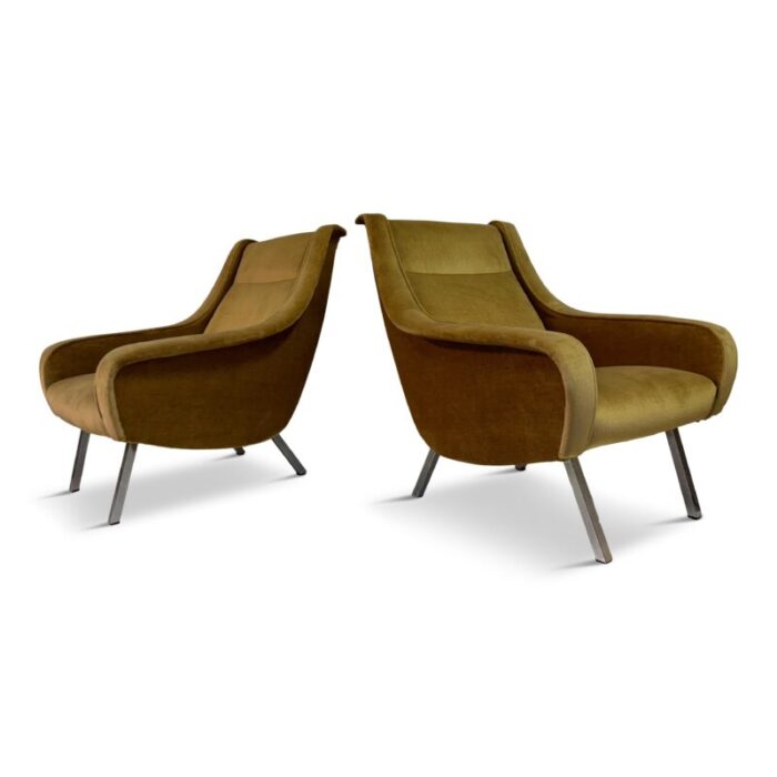 belgian armchairs 1960s set of 2 9584