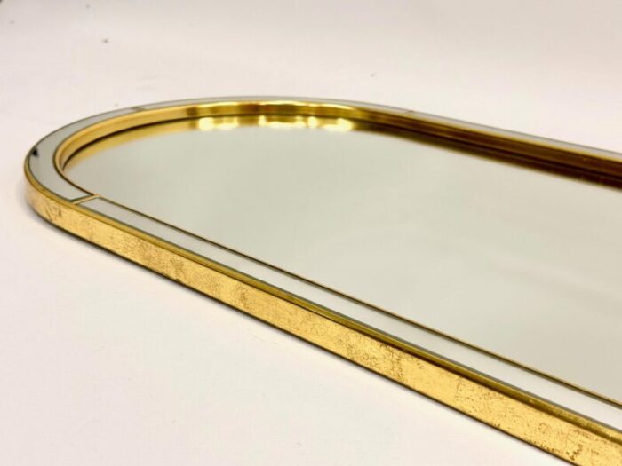 belgium brass mirror from deknudt 1970s set of 2 2074