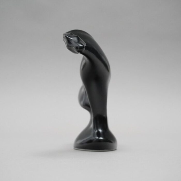 black porcelain horse by jaroslav jezek for royal dux 8