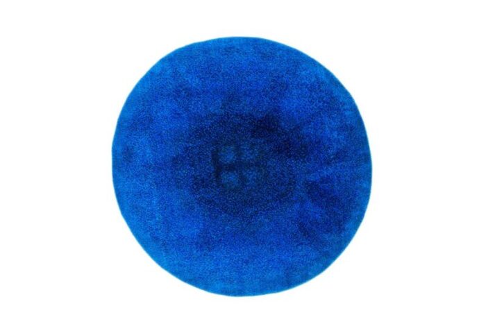 blue rug from desso 1970s 1