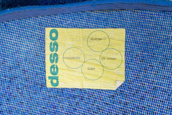 blue rug from desso 1970s 4