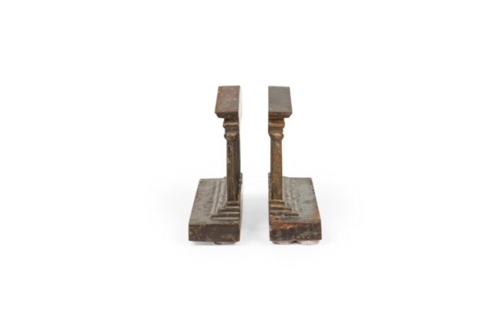 bradley and hubbard grand tour bronze reduction bookends a pair 1628