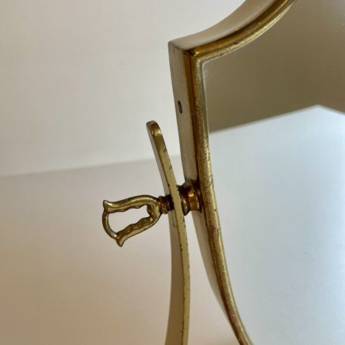 brass mirror attributed to gio ponti 1940s 6