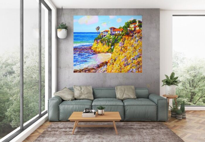 california 6 original contemporary painting by iryna kastsova 4704