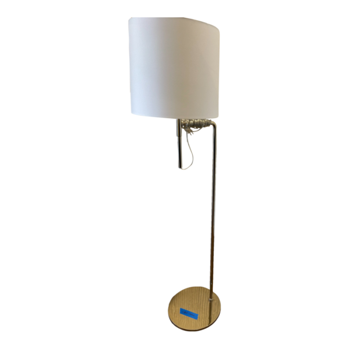 cb2 suki polished brass floor lamp 4199