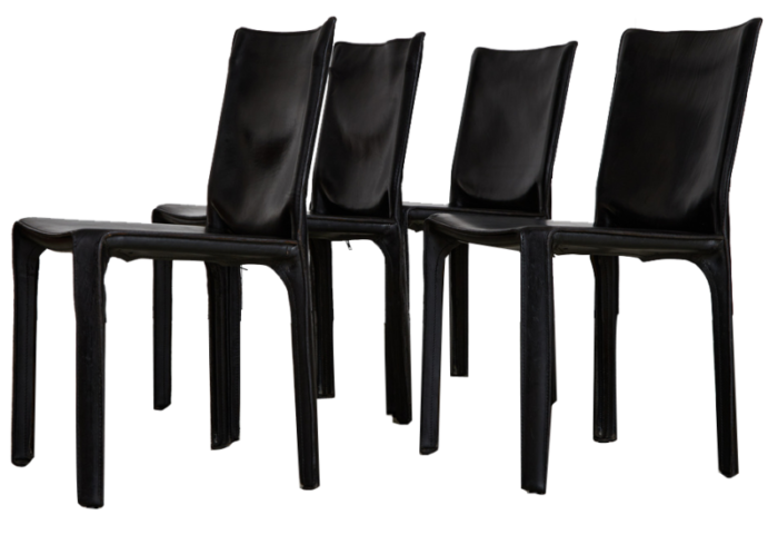 chairs by mario bellini for cassina set of 4 7778