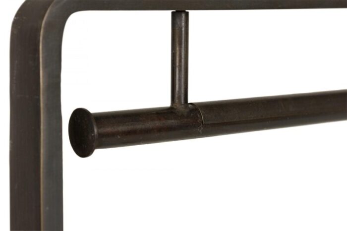 contemporary oil rubbed bronze standing coat rack 1287